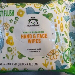 Mama Bear Hand & Face Wipes - Fresh Floral Pack